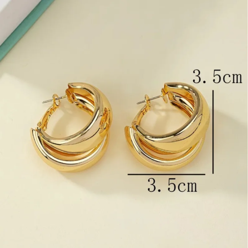 Auréa Chunky Hoop Earring