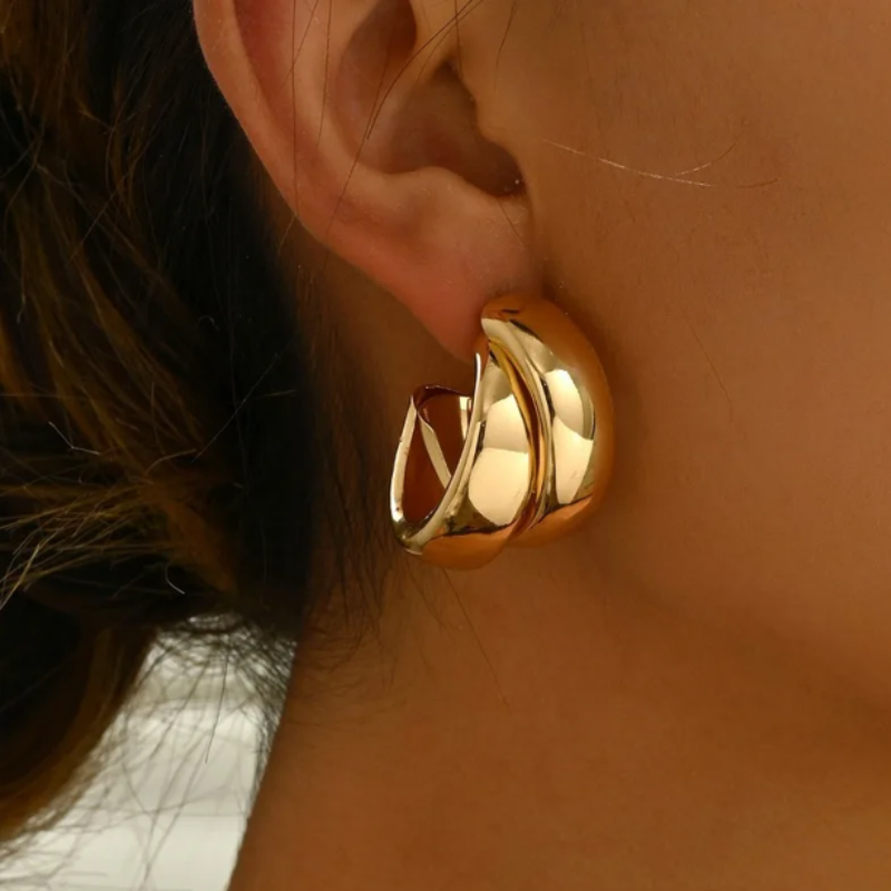 Auréa Chunky Hoop Earring